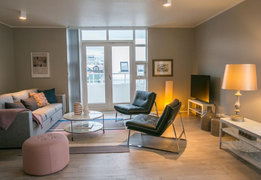 דירות רייקיאוויק Penthouse Downtown With Free Parking מראה חיצוני תמונה